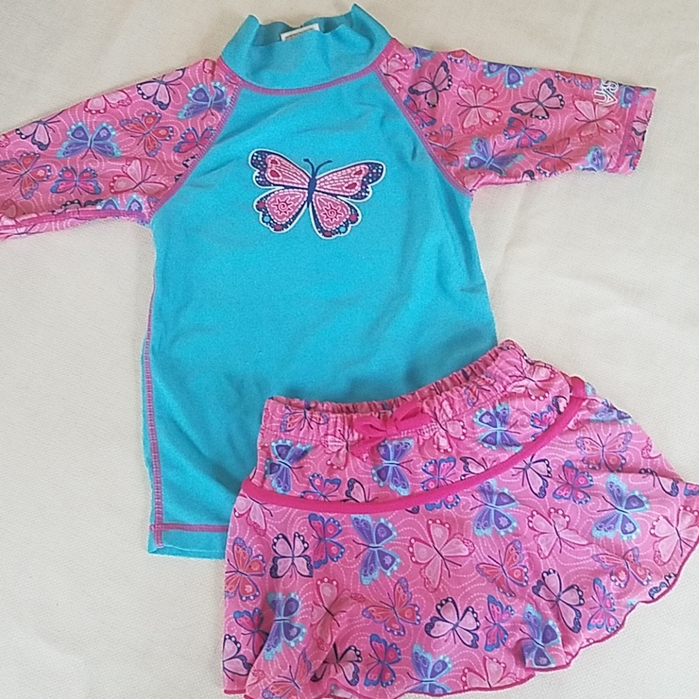 Girl's Swim Set